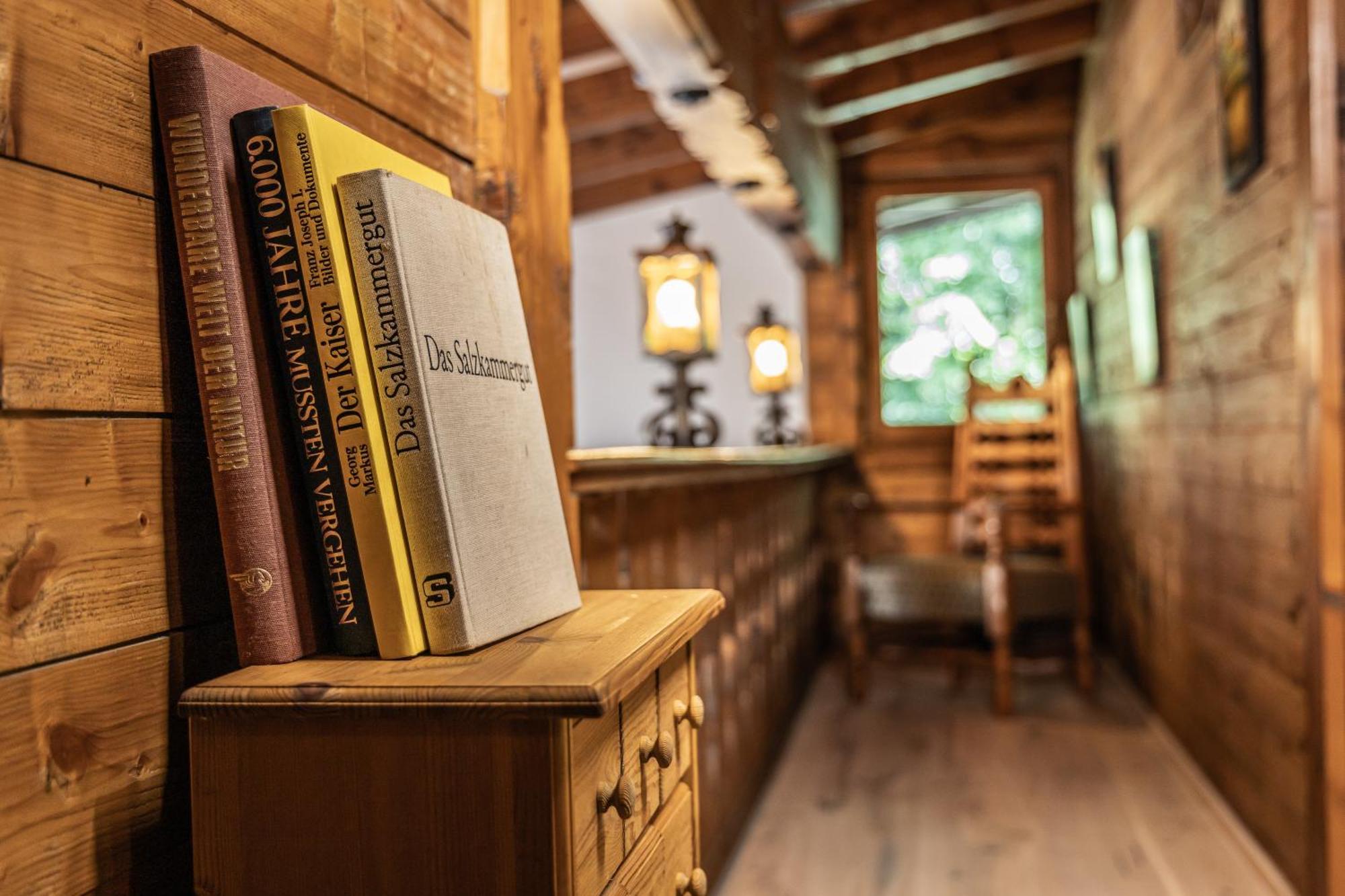 Holzhaus in Alleinlage in Bad Ischl, Kamin&Sauna Exterior foto