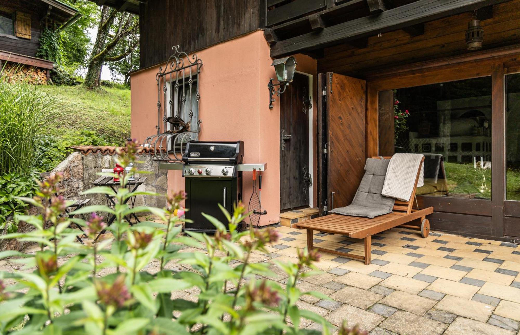 Holzhaus in Alleinlage in Bad Ischl, Kamin&Sauna Exterior foto