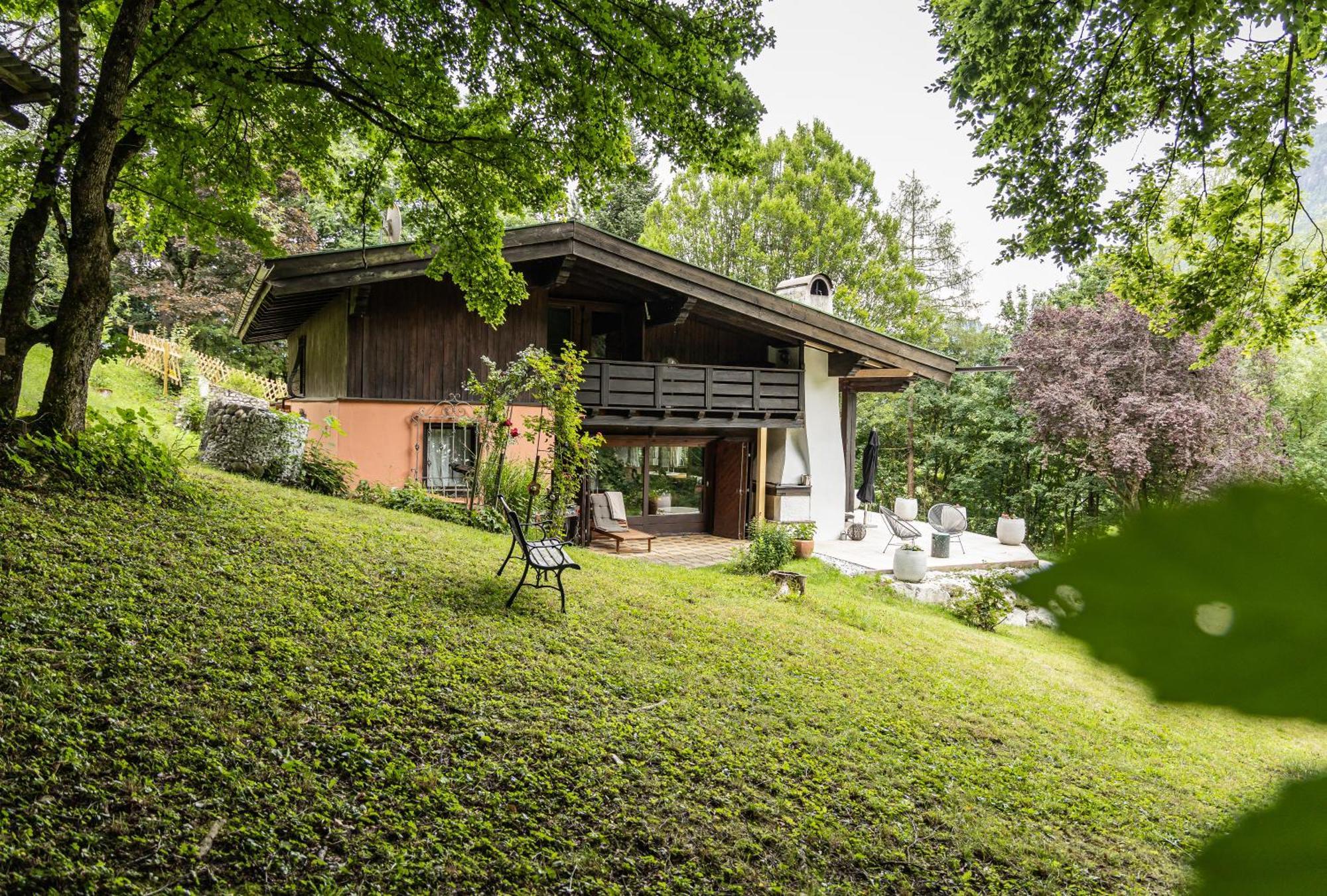 Holzhaus in Alleinlage in Bad Ischl, Kamin&Sauna Exterior foto